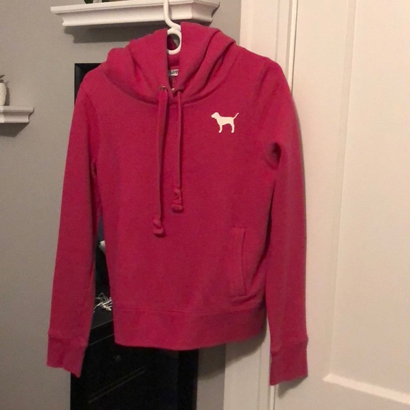 PINK Victoria's Secret Tops - Victoria’s Secret pink hoodie